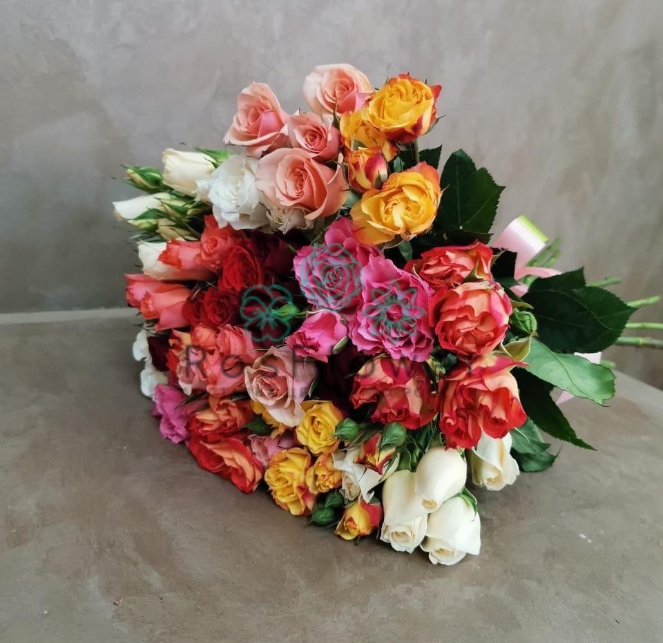 Букет цветов из: Розы в Октябрьский Иркутской области