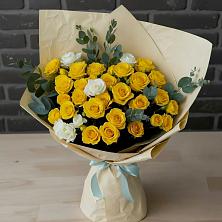 Букет цветов из:  Розы в Октябрьский Иркутской области