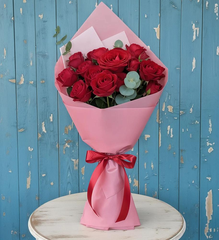 Букет цветов из: Розы в Октябрьский Иркутской области