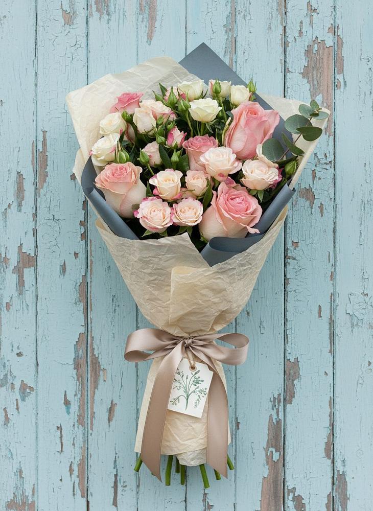 Букет цветов из: Розы в Октябрьский Иркутской области