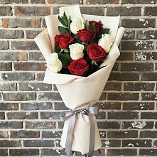 Букет цветов из:  Розы в Октябрьский Иркутской области