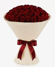 Букет 101 Бордовая роза Блэк Бакарра в Октябрьский Иркутской области