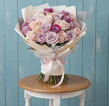 Букет цветов из:  Розы #REPLACE_PRED# Октябрьский Иркутской области