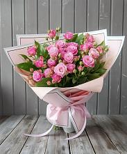 Букет Розовый кустик #REPLACE_PRED# Октябрьский Иркутской области