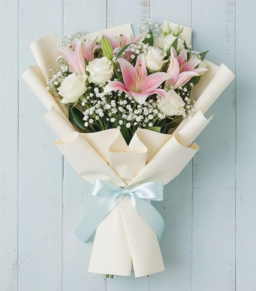 Букет цветов из: Лилии в Октябрьский Иркутской области