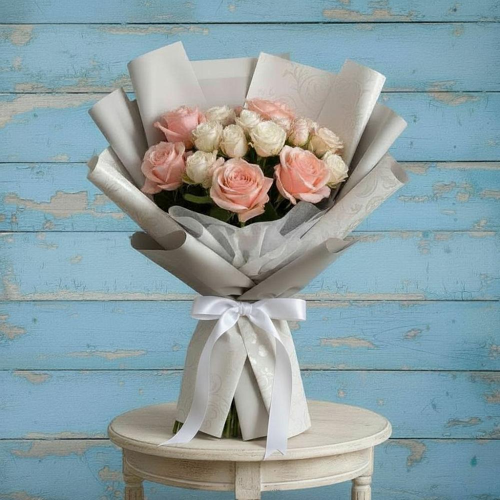 Букет цветов из: Розы в Октябрьский Иркутской области