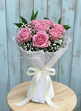 Букет цветов из:  Розы в Октябрьский Иркутской области