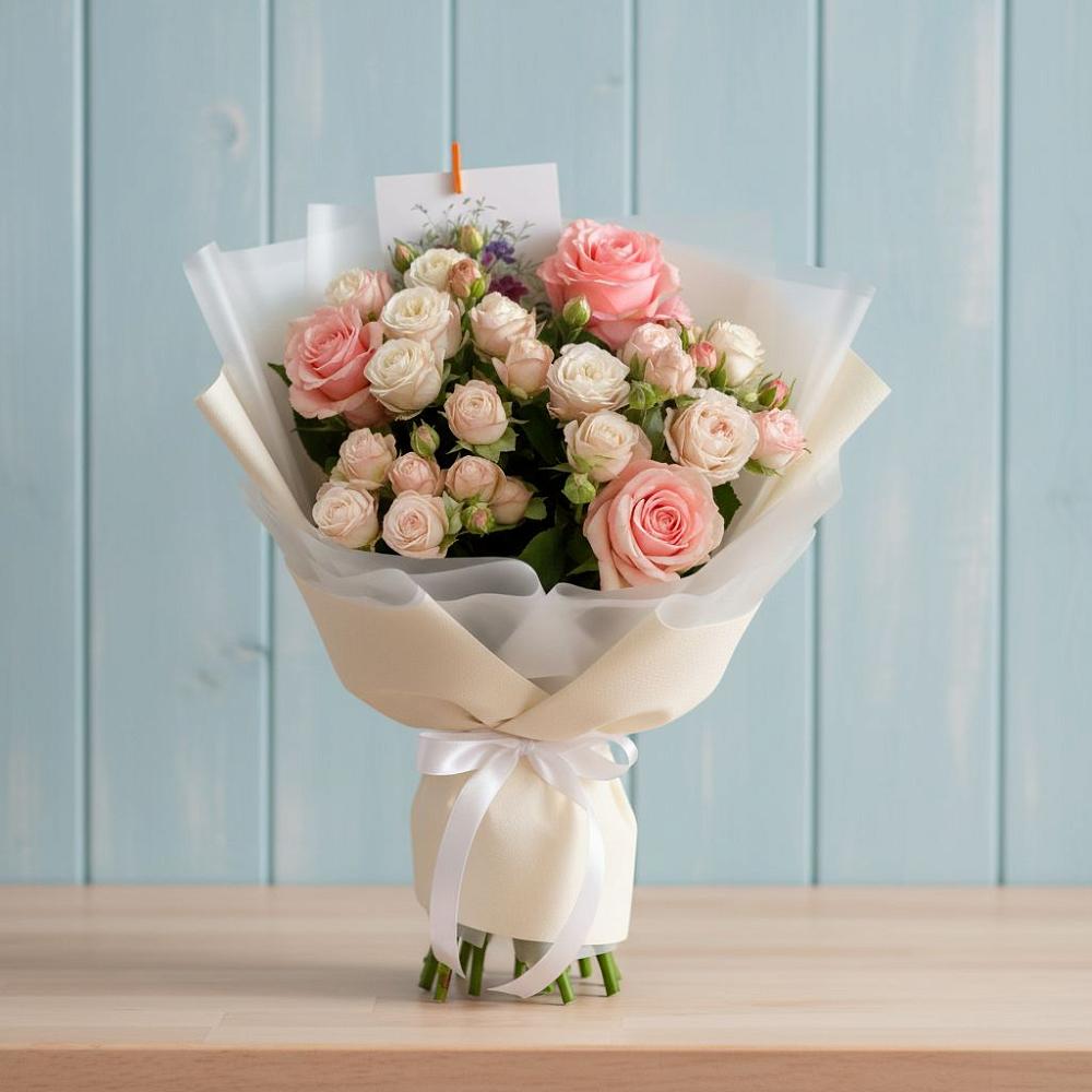 Букет цветов из: Розы в Октябрьский Иркутской области