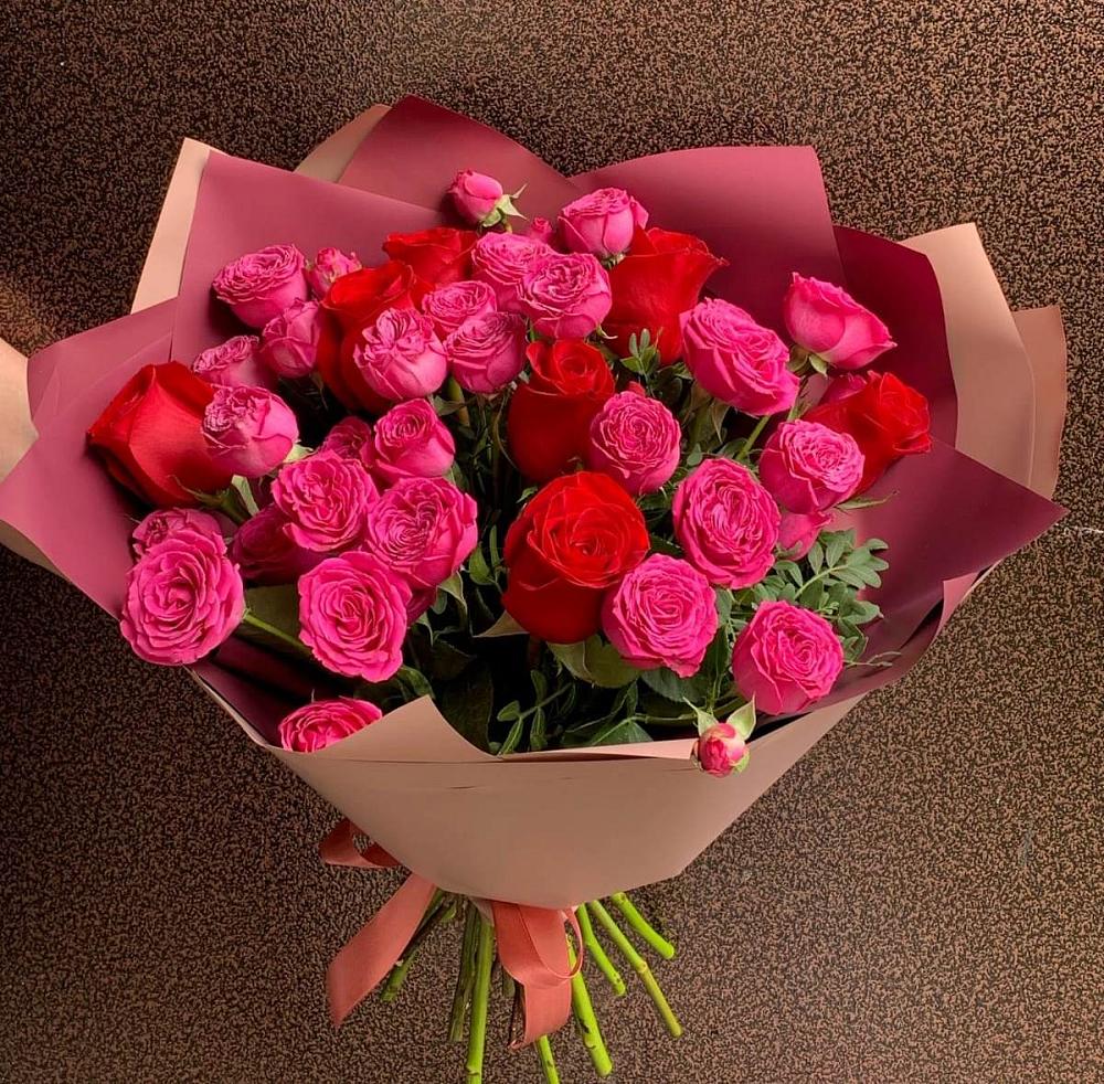 Букет В объятьях нежности в Октябрьский Иркутской области