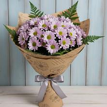 Букет цветов из:  Хризантемы в Октябрьский Иркутской области