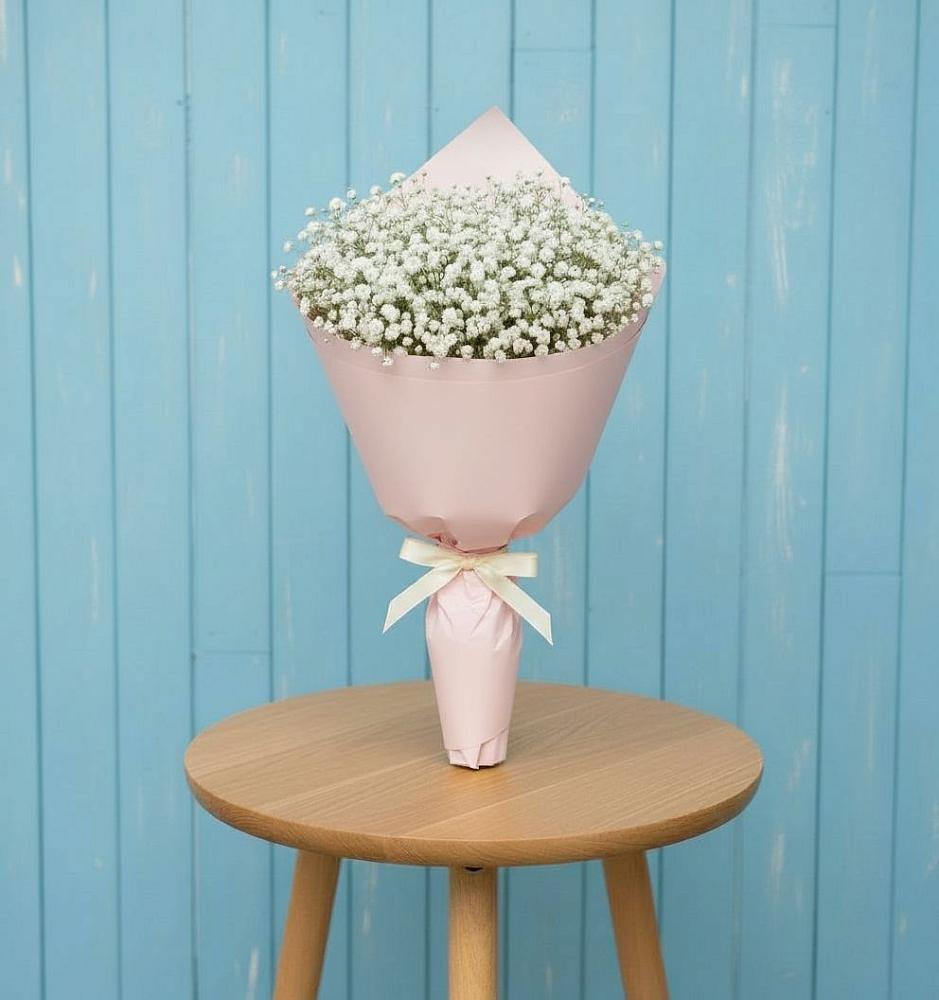 Букет цветов из: Гипсофила в Октябрьский Иркутской области