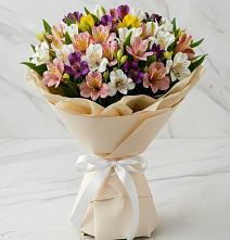 Букет цветов из:  Альстромерии #REPLACE_PRED# Октябрьский Иркутской области