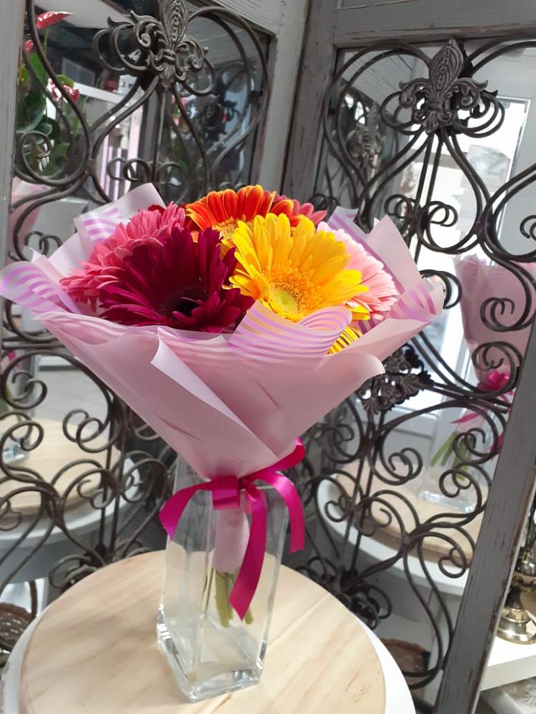 Букет цветов из: Герберы в Октябрьский Иркутской области