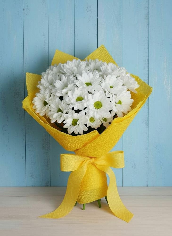 Букет цветов из: Хризантемы в Октябрьский Иркутской области