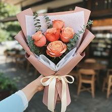 Букет цветов из:  Розы в Октябрьский Иркутской области