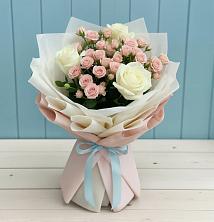 Букет цветов из:  Розы в Октябрьский Иркутской области