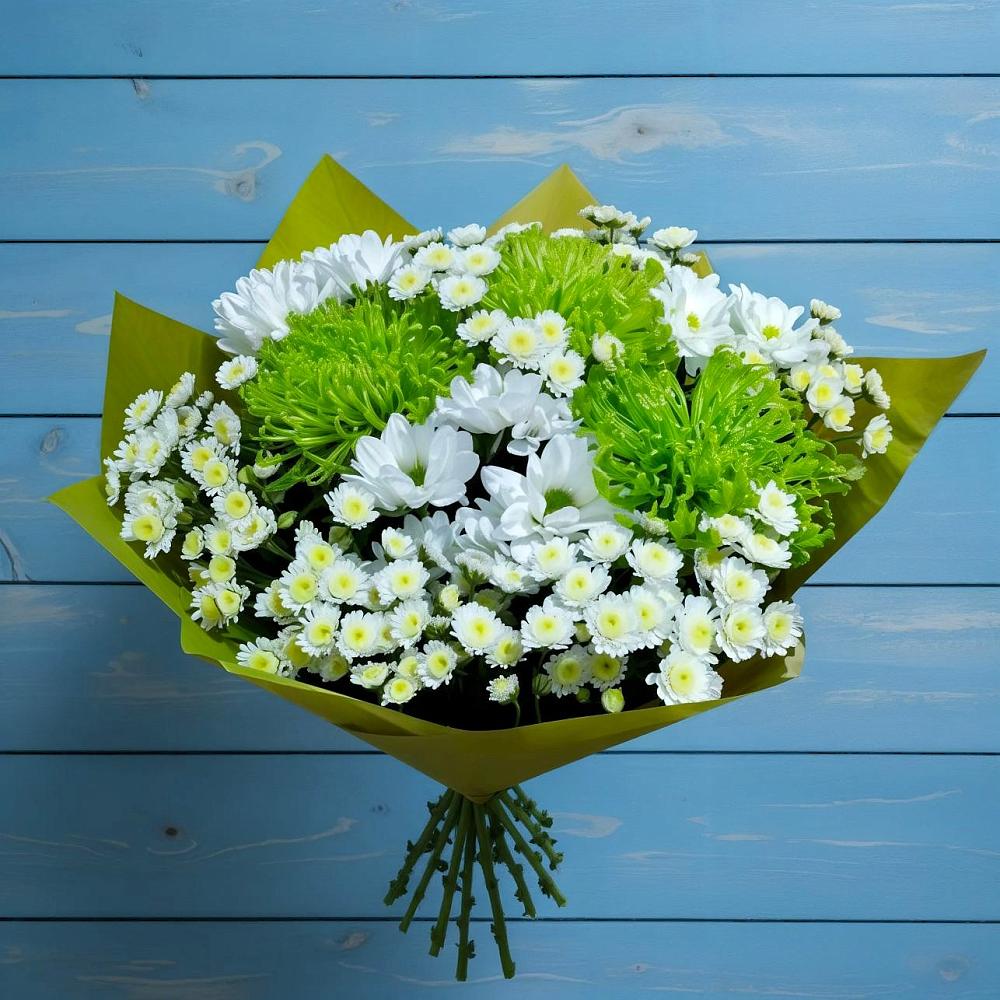 Букет цветов из: Хризантемы в Октябрьский Иркутской области