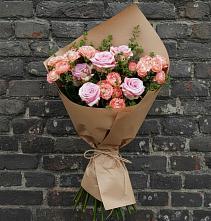 Букет цветов из:  Розы в Октябрьский Иркутской области