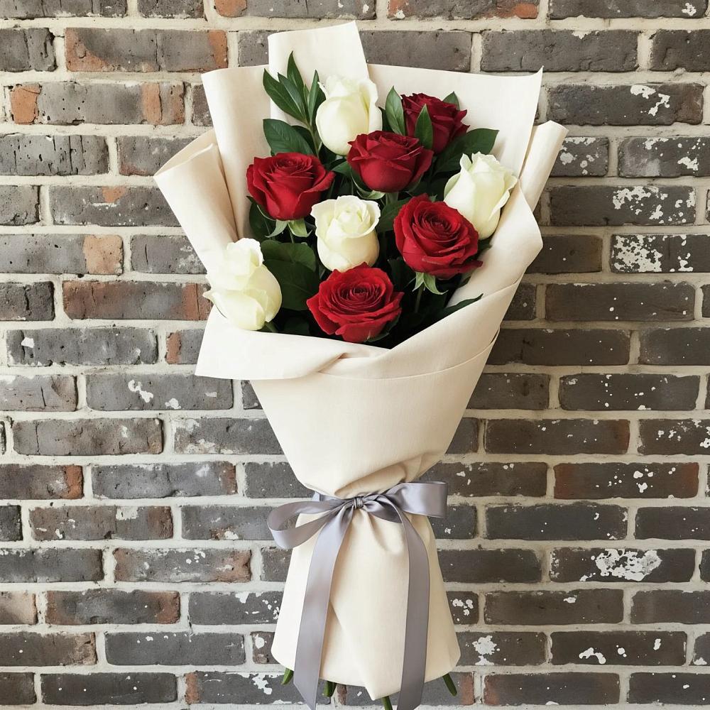 Букет цветов из: Розы в Октябрьский Иркутской области