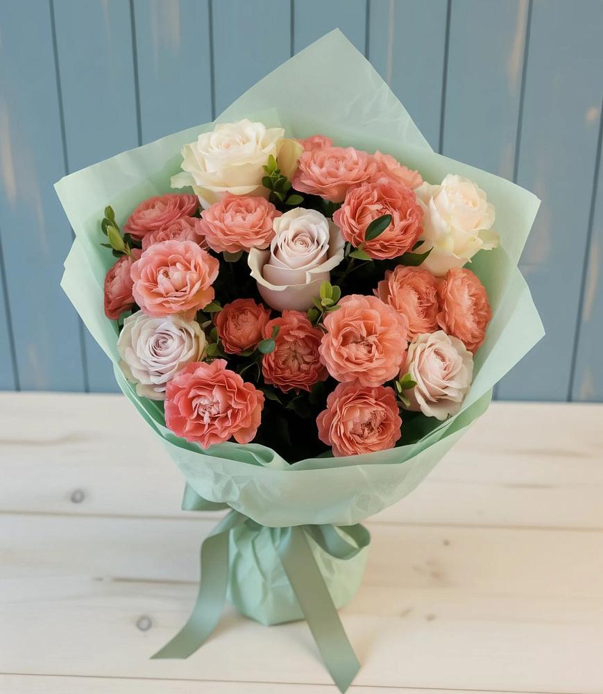 Букет цветов из: Розы в Октябрьский Иркутской области