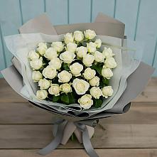 Букет Белоснежная нежность в Октябрьский Иркутской области