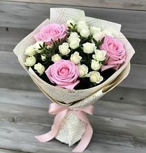 Букет цветов из:  Розы в Октябрьский Иркутской области