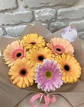 Букет цветов из:  Герберы #REPLACE_PRED# Октябрьский Иркутской области