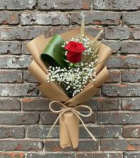Букет цветов из:  Розы в Октябрьский Иркутской области