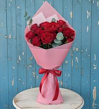 Букет цветов из:  Розы в Октябрьский Иркутской области