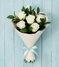 Букет цветов из:  Розы в Октябрьский Иркутской области