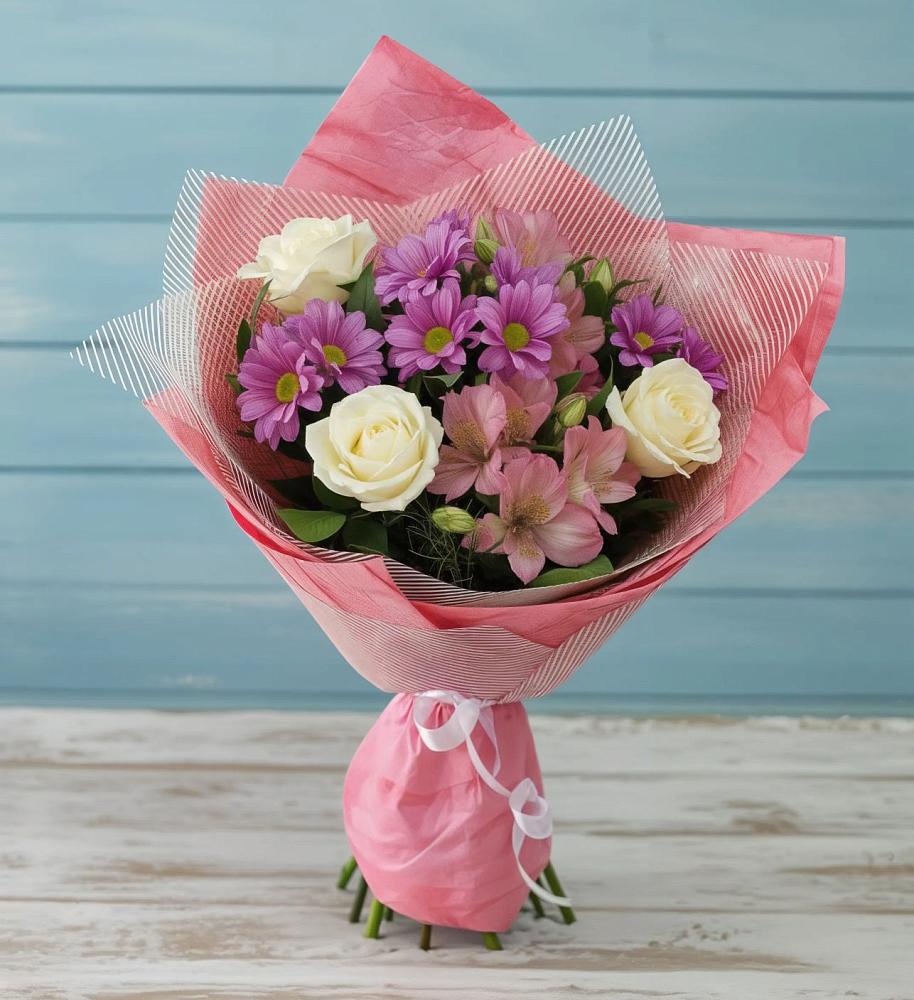 Букет цветов из: Герберы в Октябрьский Иркутской области