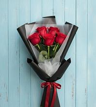Букет цветов из:  Розы в Октябрьский Иркутской области