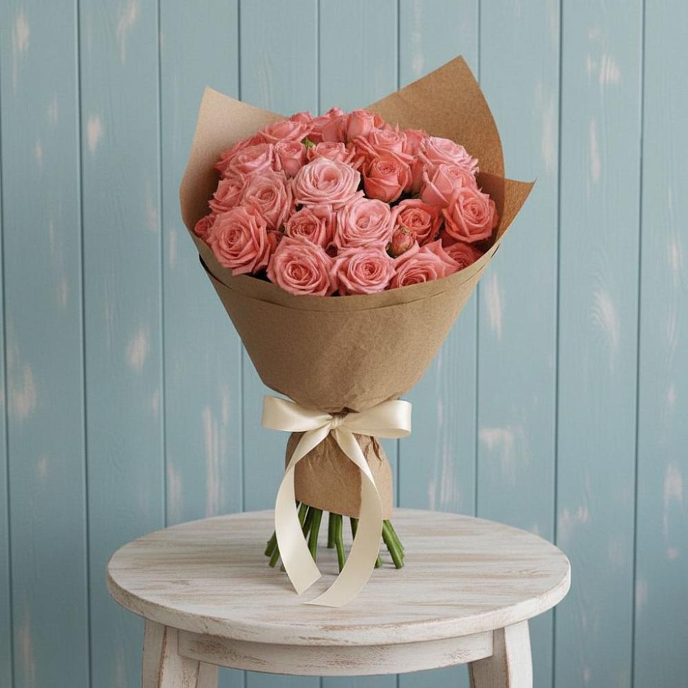 Букет цветов из: Розы в Октябрьский Иркутской области