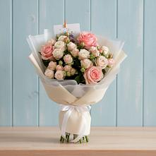 Букет цветов из:  Розы в Октябрьский Иркутской области