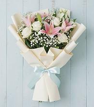 Букет цветов из:  Лилии в Октябрьский Иркутской области