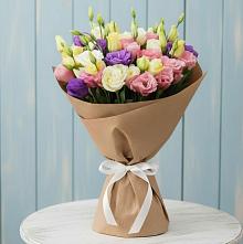 Букет цветов из:  Лизиантусы в Октябрьский Иркутской области