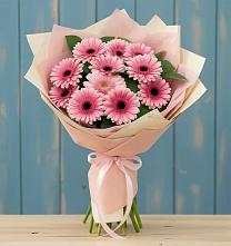 Букет цветов из:  Герберы в Октябрьский Иркутской области
