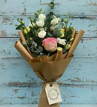 Букет цветов из:  Розы и Лизиантусы #REPLACE_PRED# Октябрьский Иркутской области