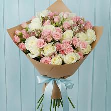 Букет цветов из:  Розы в Октябрьский Иркутской области